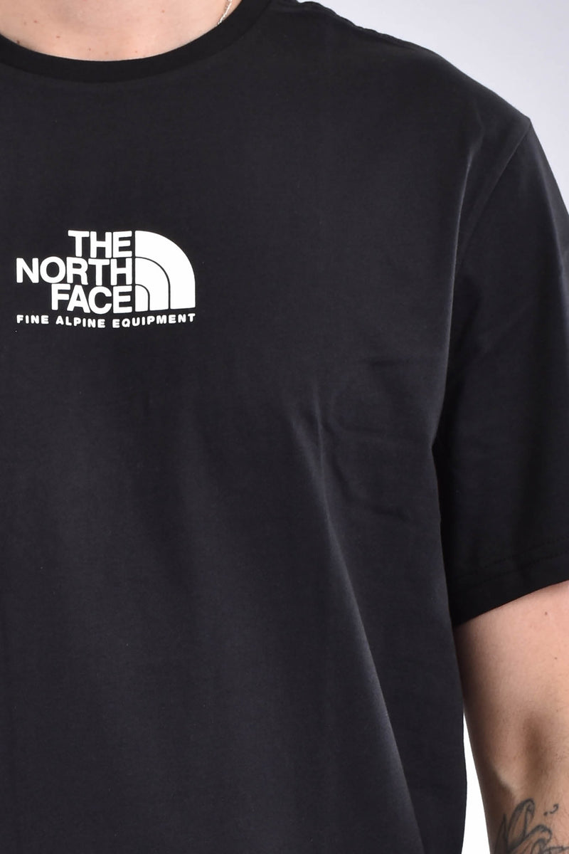 THE NORTH FACE T-shirt fine alpine equipment 3 in cotone