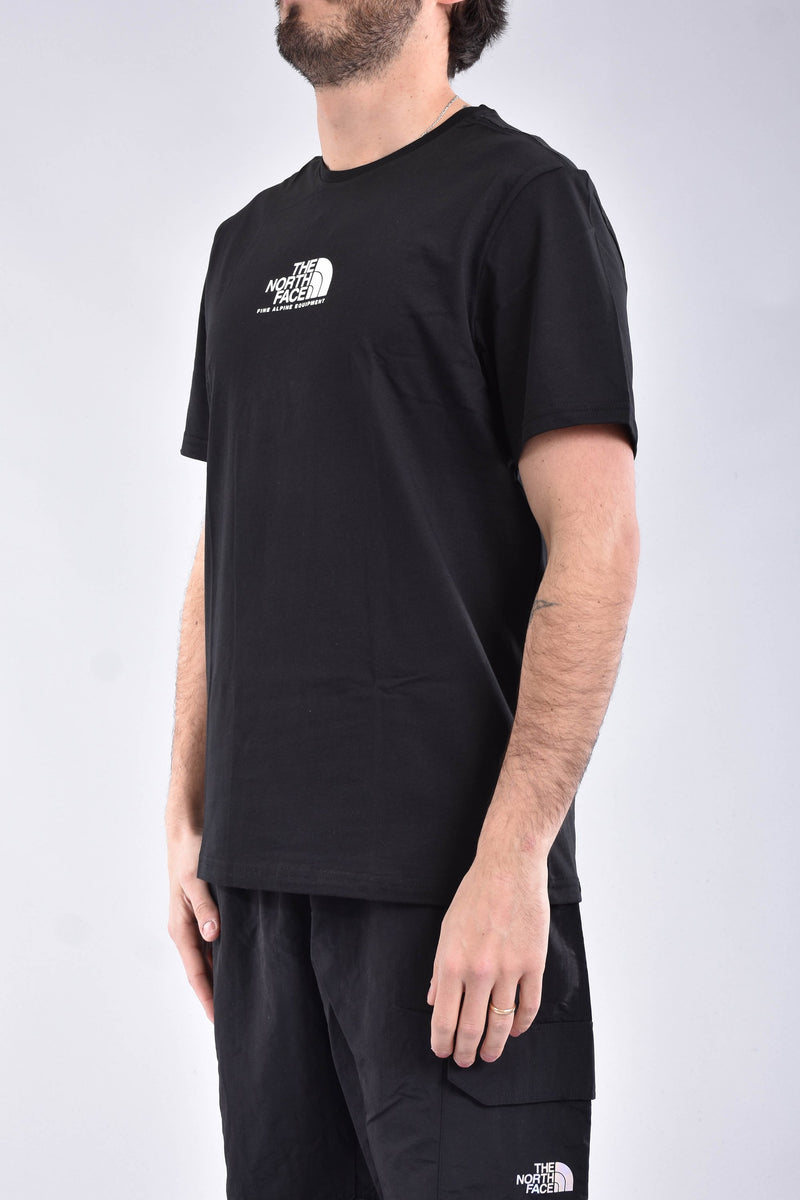 THE NORTH FACE T-shirt fine alpine equipment 3 in cotone