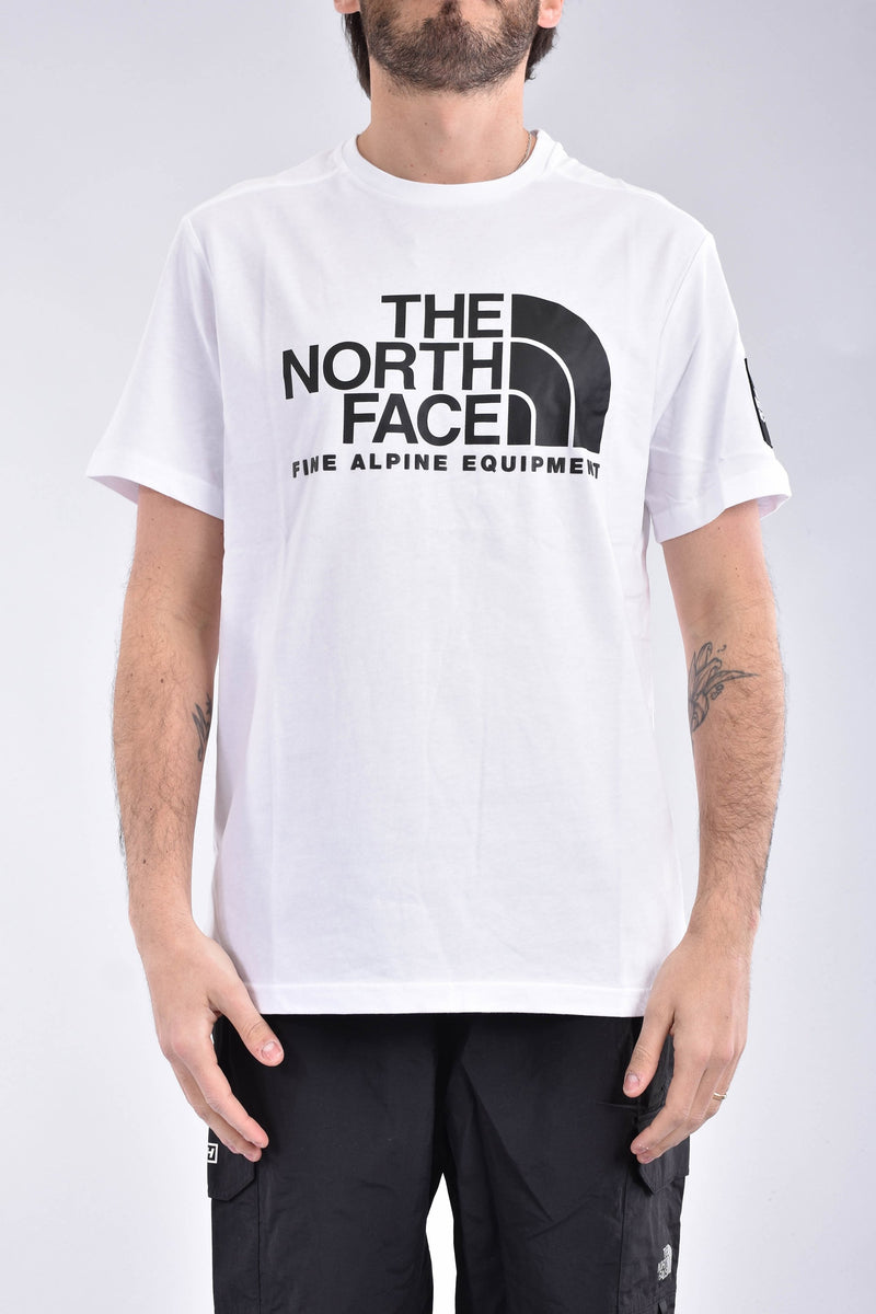 THE NORTH FACE T-shirt fine alpine 2 in cotone