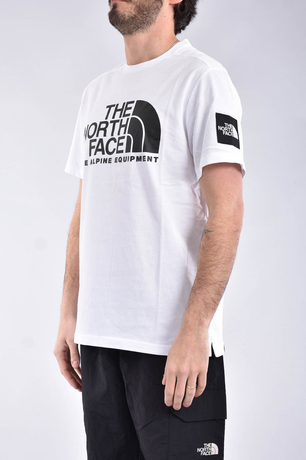 THE NORTH FACE T-shirt fine alpine 2 in cotone