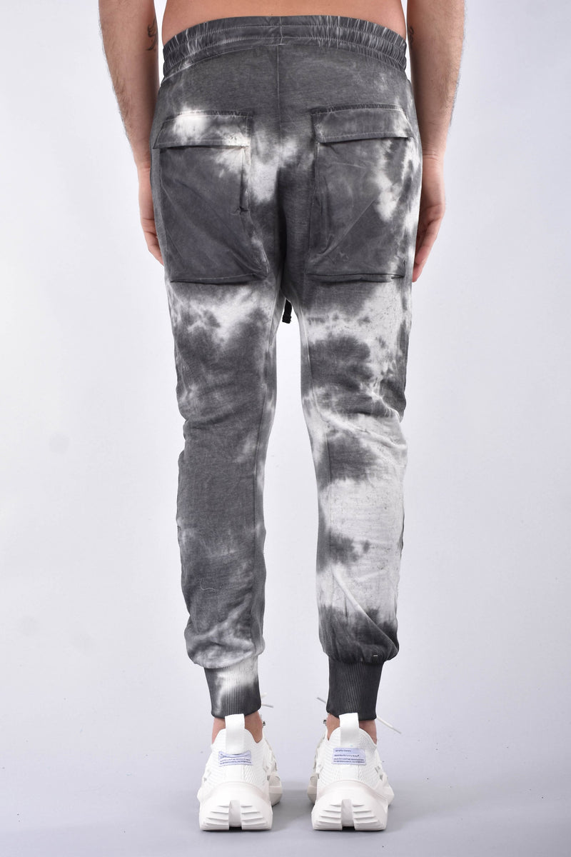 THOM KROM Pantaloni jogging effetto tie dye