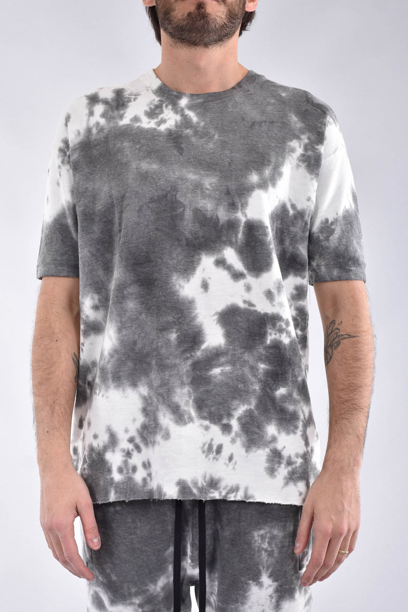 THOM KROM T-shirt effetto tie dye in cotone