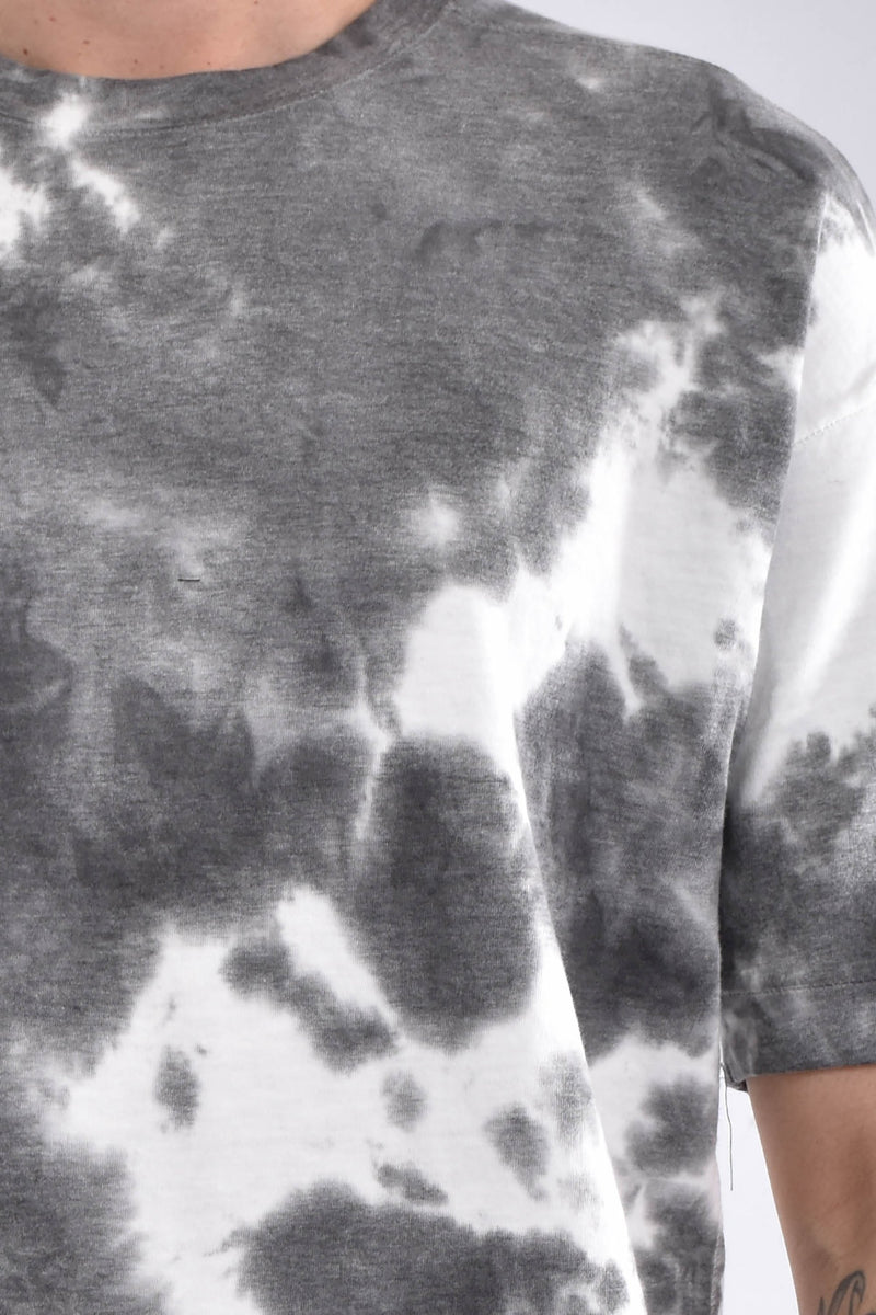 THOM KROM T-shirt effetto tie dye in cotone