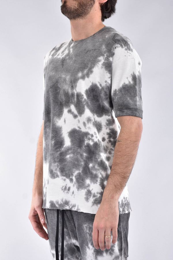 THOM KROM T-shirt effetto tie dye in cotone