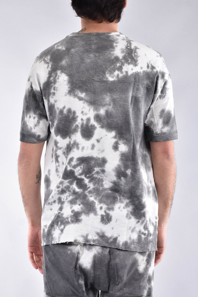 THOM KROM T-shirt effetto tie dye in cotone