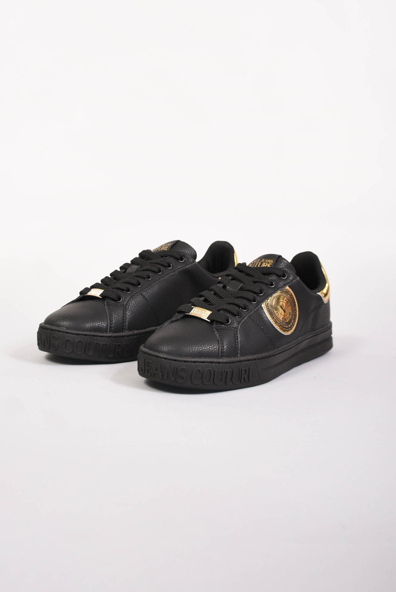 VERSACE JEANS COUTURE Sneakers in pelle con logo