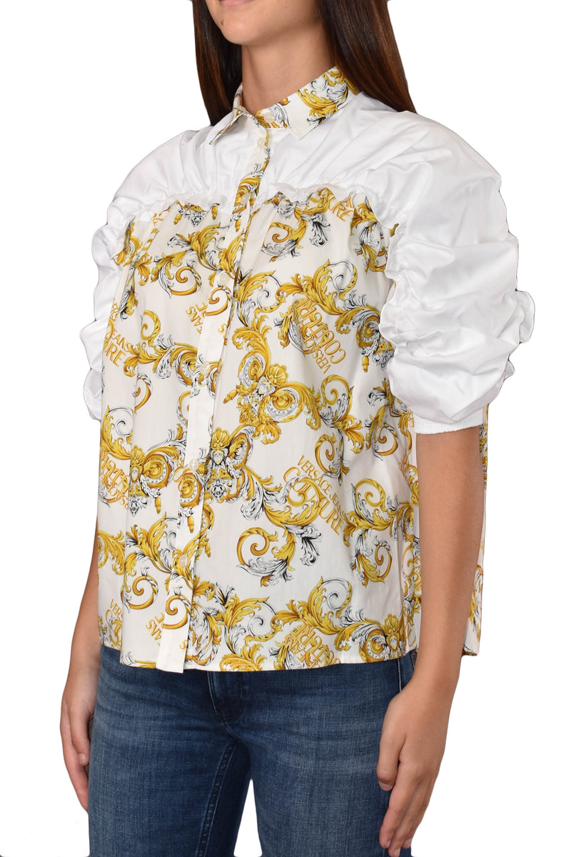 VERSACE JEANS CAMICIA MANICHE CORTE