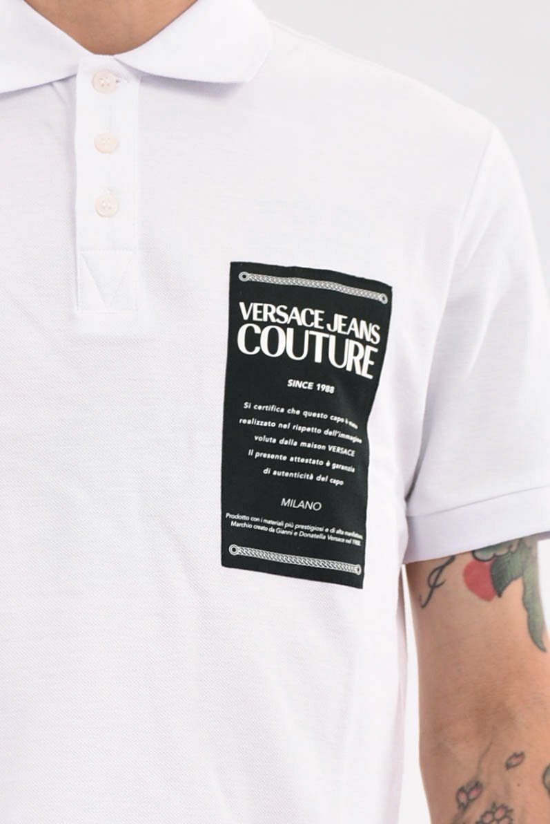 VERSACE JEANS COUTURE Polo con logo