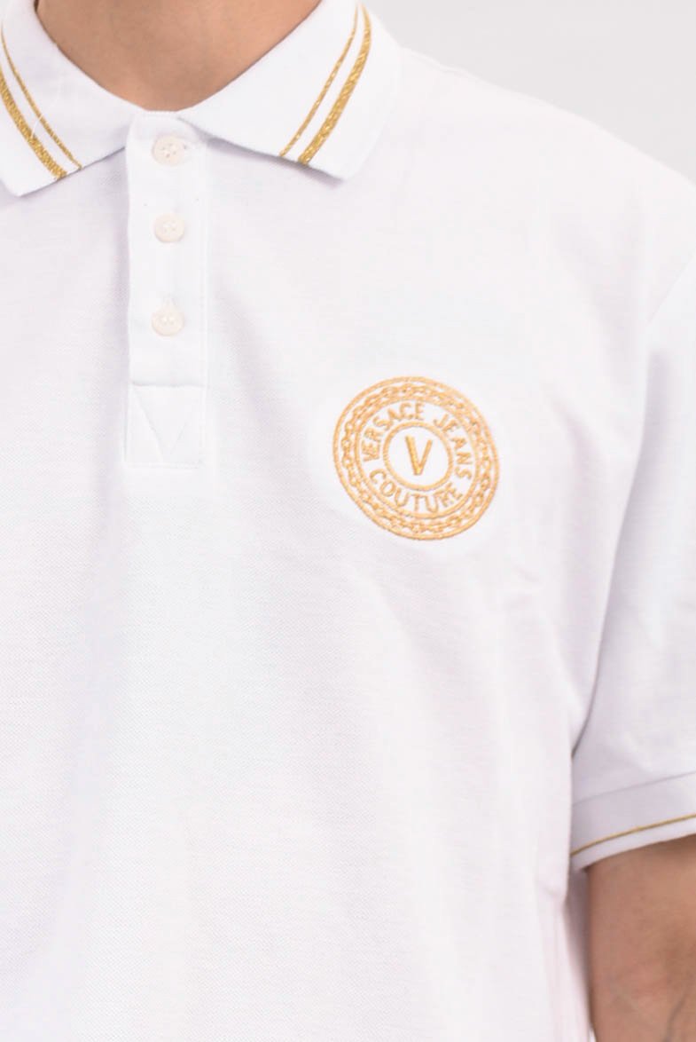 VERSACE JEANS COUTURE Polo con stampa