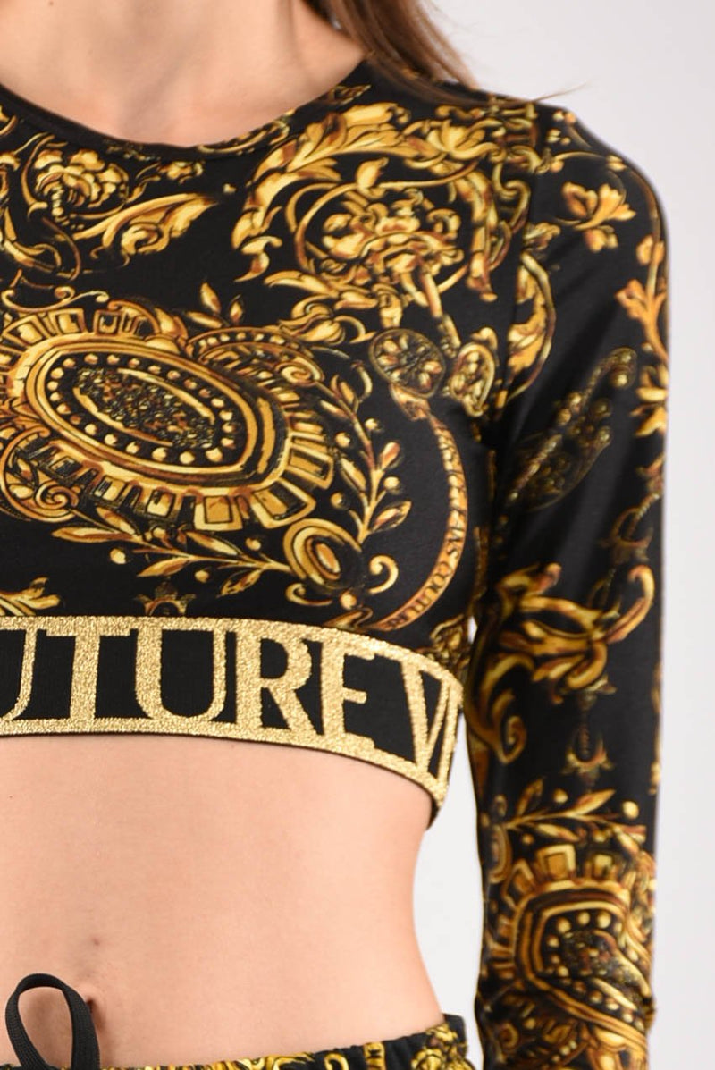 VERSACE JEANS COUTURE crop top