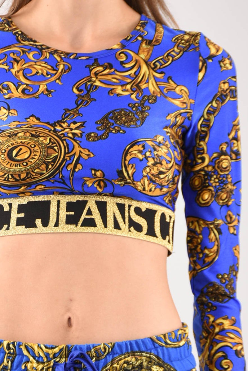 VERSACE JEANS COUTURE crop top