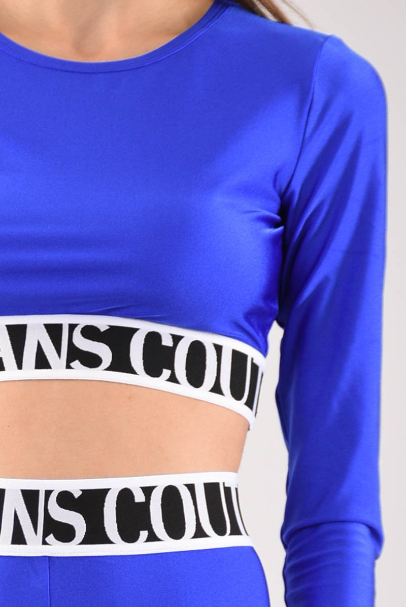 VERSACE JEANS COUTURE crop top