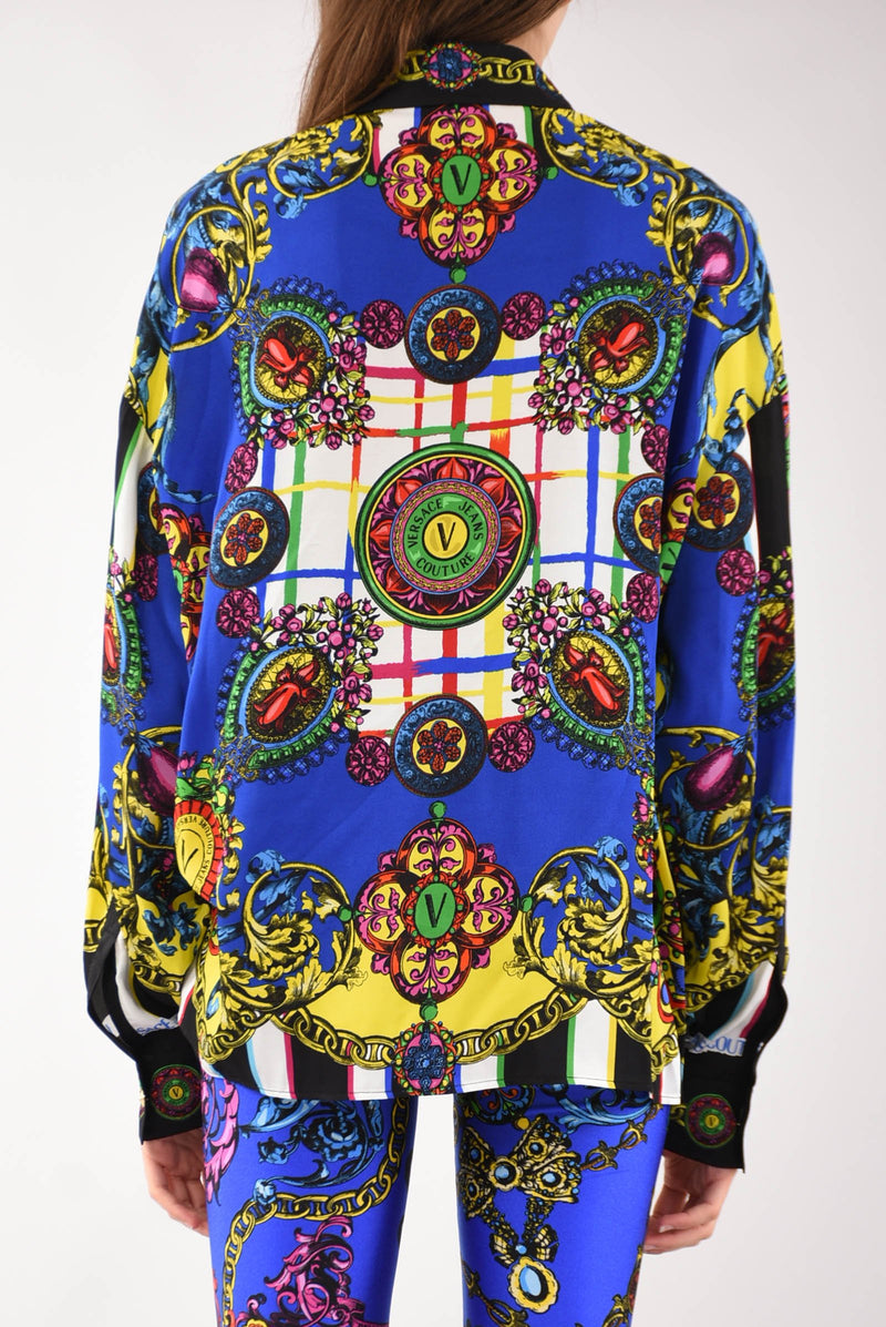 VERSACE JEANS COUTURE camicia maniche lunghe