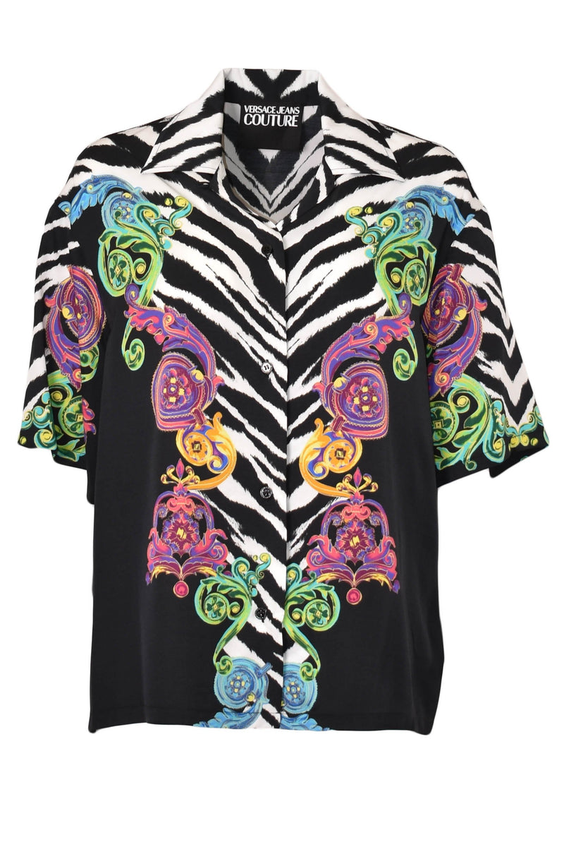 VERSACE JEANS COUTURE CAMICIA MEZZA MANICHE