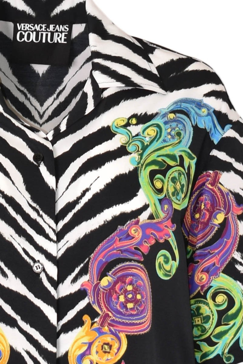 VERSACE JEANS COUTURE CAMICIA MEZZA MANICHE