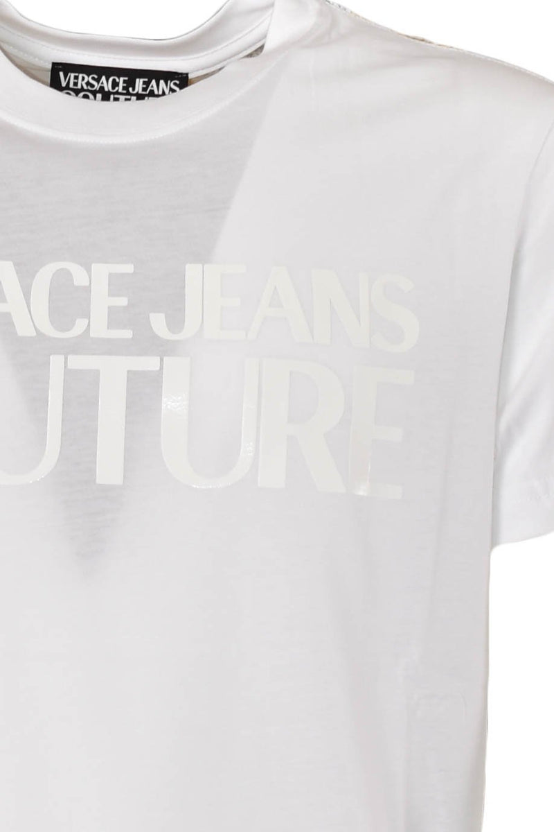 VERSACE JEANS COUTURE T-SHIRT CON STAMPA BAROCCA