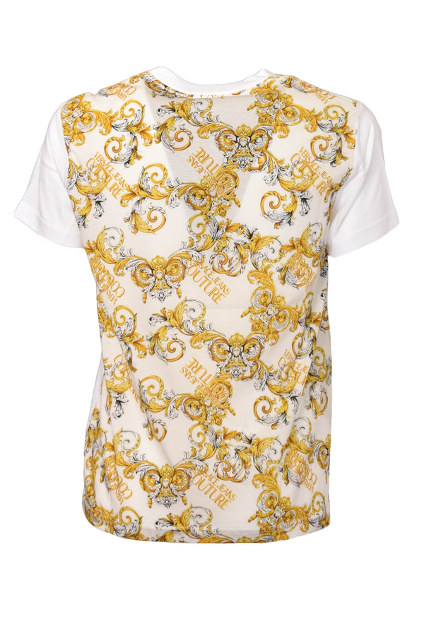 VERSACE JEANS COUTURE T-SHIRT CON STAMPA BAROCCA