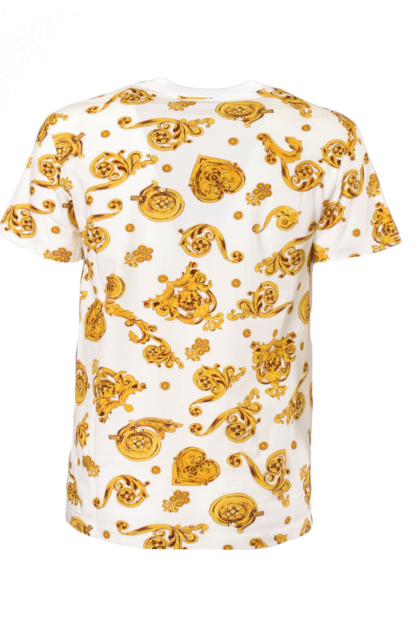 VERSACE JEANS COUTURE T-SHIRT STAMPA GIOIELLI