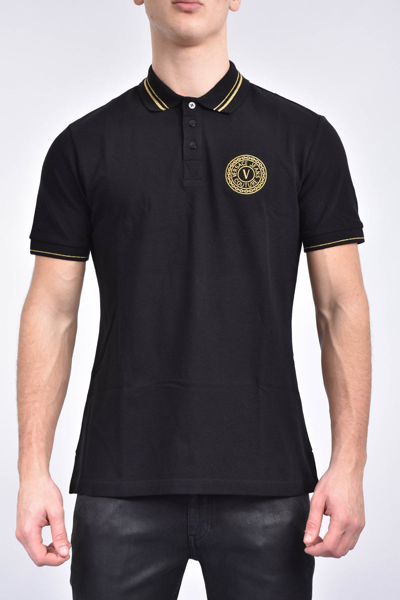 VERSACE JEANS COUTURE Polo con stampa