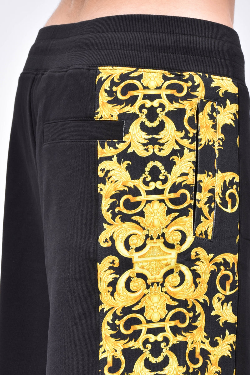 VERSACE JEANS COUTURE Bermuda in felpa con stampa