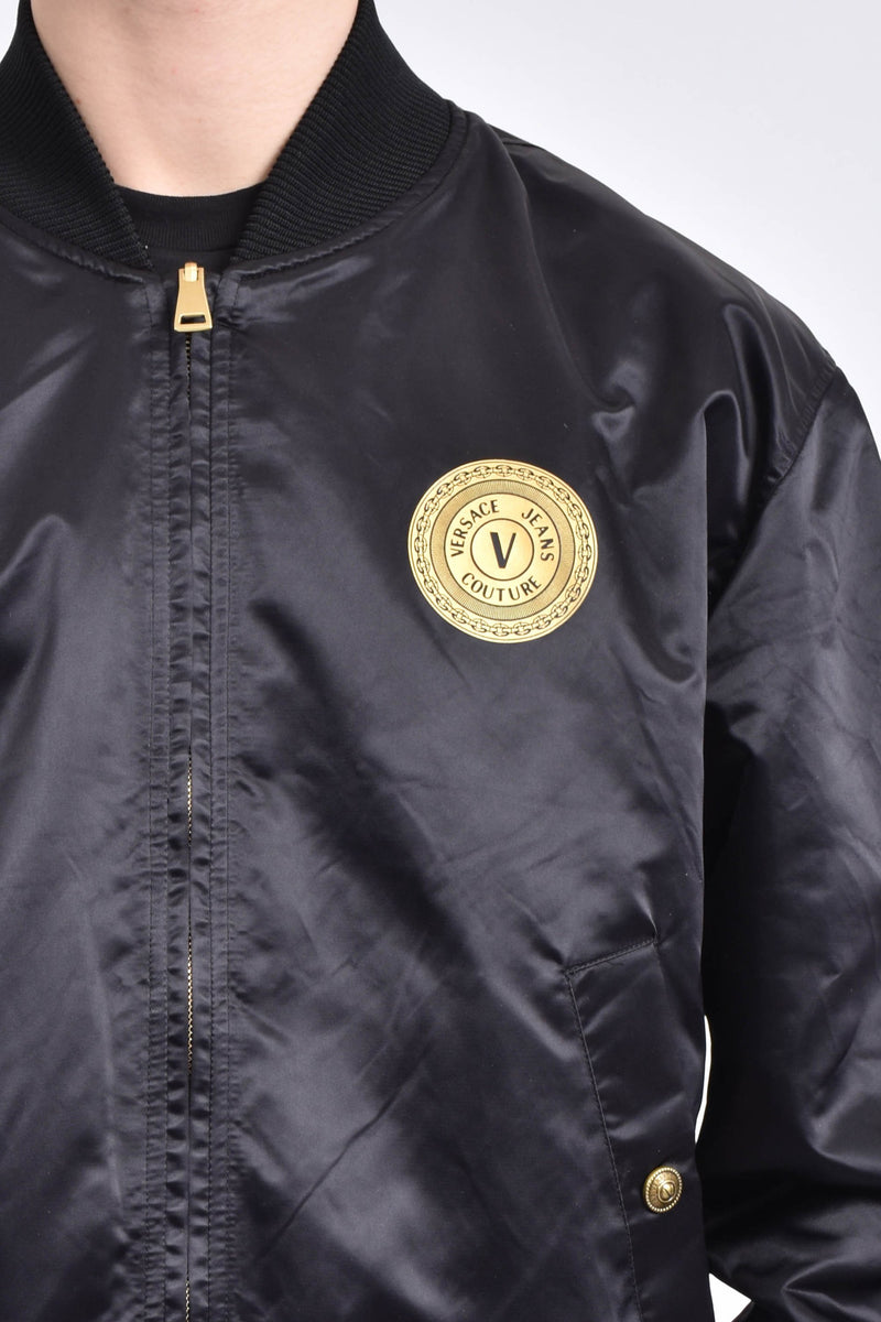 VERSACE JEANS COUTURE Bomber reversibile stampa barocca