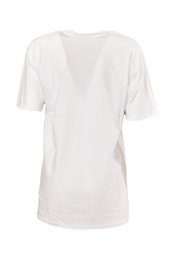 WHITE T-SHIRT MODELLO FAST FOOD